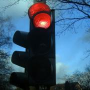 A new set of temporary traffic lights were installed on Lansdowne Road.  