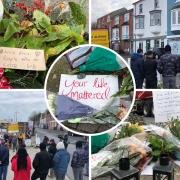 A vigil was held for an asylum seeker who lost his life on board the Bibby Stockholm