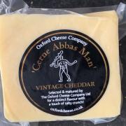 The Cerne Abbas Man Cheese now with the Giant's phallus included on the packaging