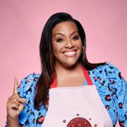 Alison Hammond hosts Celebrity Bake Off alongside Noel Fielding.