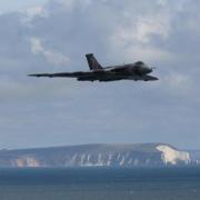 The Vulcan bomber at Bournemouth Air Festival