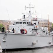 Drums to beat and colours to fly as Royal Navy ship given freedom of town