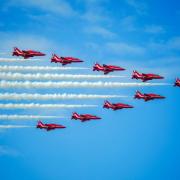 Red Arrows team.