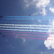 The Red Arrows perform displays across the UK and world