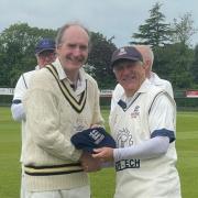 Paul Garlick receives his cap