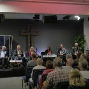 Seven Christchurch candidates took to stage to debate before the general election.