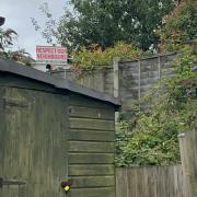 A horn has been installed over Epiphany preschool by a disgruntled neighbour.