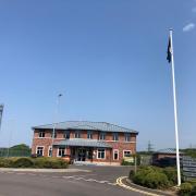 Weymouth Police Station on Radipole Lane