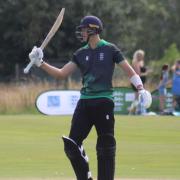 William Tripcony batting for Dorset against Hampshire