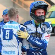 Vinnie Foord claimed his first race wins in Poole Pirates colours