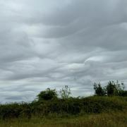 The unusual cloud formations in Dorset