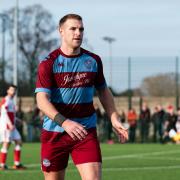 Former Hamworthy Utd striker Max Wilcock scored twice for Ham Rec in the FA Cup