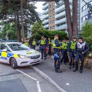 Bournemouth far-right protest