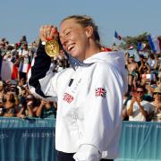 Poole's Ellie Aldridge won gold at the 2024 Olympics