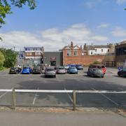 The small car park in Hawkwood Road, behind Costa and WHSmith.