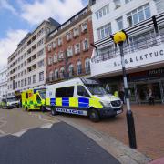 Emergency services in Bournemouth (file photo)