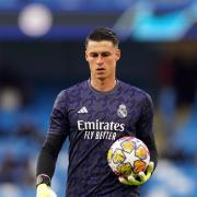 Real Madrid goalkeeper Kepa Arrizabalaga ahead of the UEFA Champions League quarter-final, second