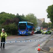 LIVE: Police close section of road in Bournemouth