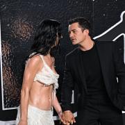 Katy Perry and Orlando Bloom. (Doug Peters/PA)