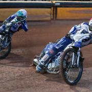 Poole Pirates Speedway v  Workington Comets  in Championship play-off semi-final 1st leg at Wimborne Road.