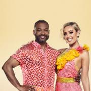 JB Gill and Amy Dowden who have been paired for Strictly Come Dancing 2024 (Ray Burmiston/BBC/PA)