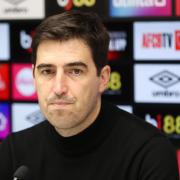 AFC Bournemouth v Chelsea  at Vitality Stadium. Andoni Iraola.