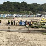 Beach evacuated following major incident in Christchurch