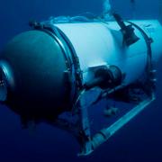 FILE – This undated image provided by OceanGate Expeditions in June 2021 shows the company’s Titan submersible (OceanGate Expeditions via AP)