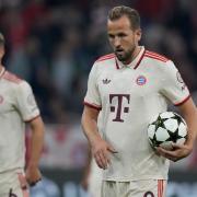 Harry Kane added another match ball to his collection on a record-breaking night (Matthias Schrader/AP)