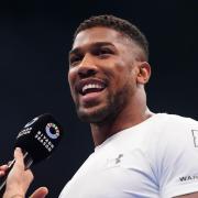 Anthony Joshua is ready for his weekend dust up with Daniel Dubois at Wembley (Bradley Collyer/PA)