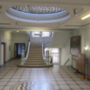 Inside Poole Civic Centre