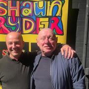 Toby with Shaun Ryder