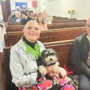 The animal blessing event began with singing religious hymns before being educated on the importance of St Francis, the patron saint of animals.