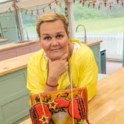 Nelly on episode 2 of series 15 of The Great British Bake Off