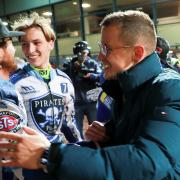 Poole Pirates Speedway v  Oxford Cheetahs in Championship Grand Final 2nd leg  at Wimborne Road.