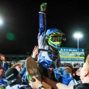 Poole Pirates Speedway v  Oxford Cheetahs in Championship Grand Final 2nd leg  at Wimborne Road.