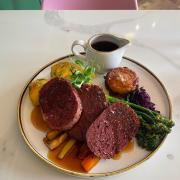 Twelve Sunday roast menu