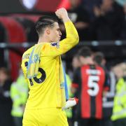 Kepa kept his first clean sheet for Bournemouth against Arsenal