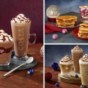 Costa Coffee customers can look forward to the new Caramel Nutcracker drinks and returning Black Forest Hot Chocolate