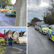 The scene of the incident in Swanage