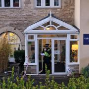 Police at Gainsborough Care Home