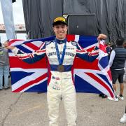 Reza Seewooruthun took bronze at the FIA Motorsport Games