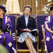 Princess Anne on her visit to Boscombe