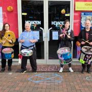 Activists target a Bournemouth insurance brokers