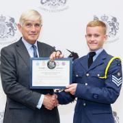 Charlie Burroughs becomes a lord-lieutenant's cadet