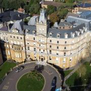 Bournemouth town hall drone picture