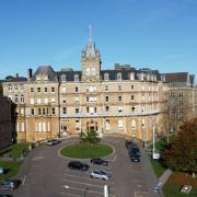 Bournemouth town hall drone picture