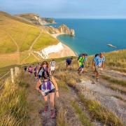 Action Challenge- image from Jurassic  Coast Challenge