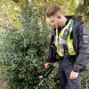 Police searching local parks and public spaces for any discarded weapons