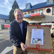 Chris Lockwood, a member of the Freemasons Ringwood Lodge